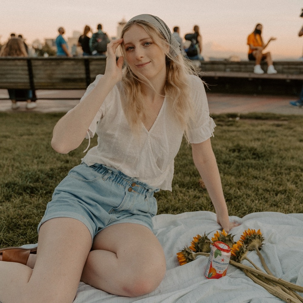 Madewell White Blouse with Tie-sleeves - 4